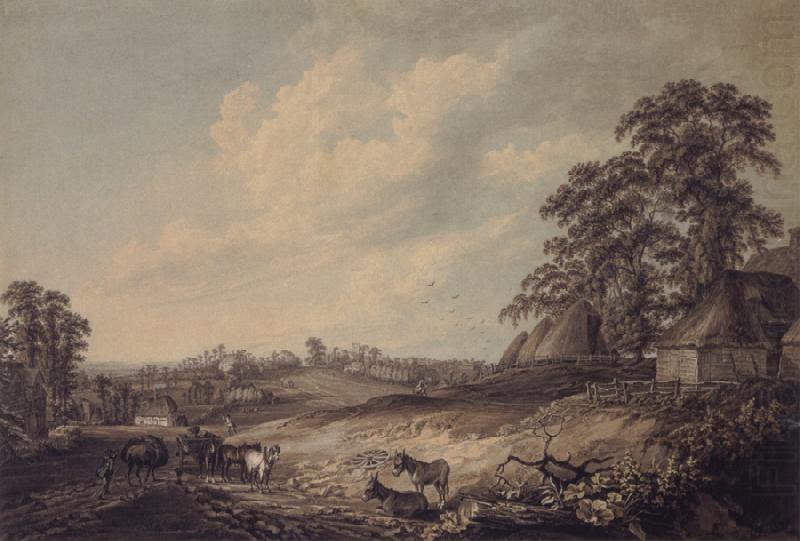 View in Suffolk, Thomas Hearne